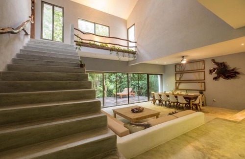 Bacalar House | SANTUARIO SOL LAGOON FRONT 24 PAX 6 br cuartos