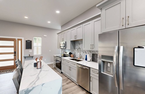 Roaring River House | Scenic Home- Close to water activities with fireplace, W/D, & AC