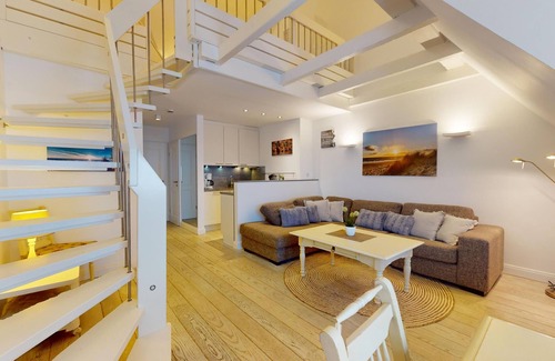 Rantum Apartment | Schöne 2-zimmer Wohnung mit Toller Aussicht Aufs Rantumer Watt