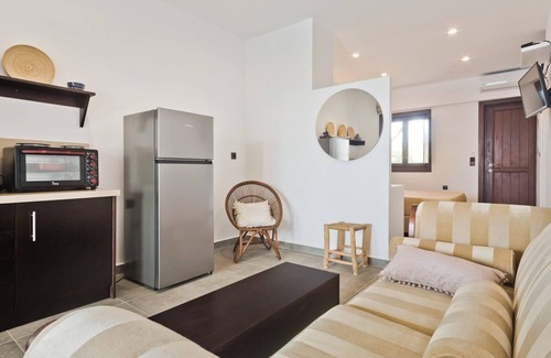 Karpathos Villa | Sea Front Karpathos Apartment | Apartment Tau | Furnished Terrace | Private.