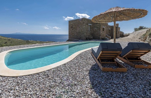 Batsi Villa | Seafront Androck's Ariadne - Lux Haven on Earth