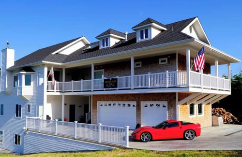 Shelter Cove Condo | Seagull by OceanviewHotTubs Oceanfront Tesla charging Oceanfront Shelter Cove