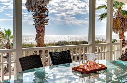 Isle of Palms House | Seascapes~ 714 Ocean Blvd. Charming, Ocean Front, Private Pool