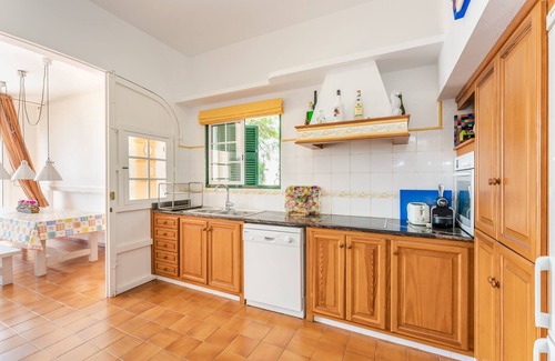 Fornells House | Seaside house Casa Ullastre de Fornells with Terrace & Sea view; Street Parking Available