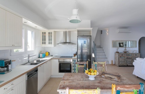 Plaka Villa | Seaside Naxos 2 Villas Private Pool 7 Bedrooms/6 Bath Sleeps18 @ Plaka