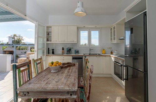 Plaka Villa | Seaside Naxos 2 Villas Private Pool 7 Bedrooms/6 Bath Sleeps18 @ Plaka