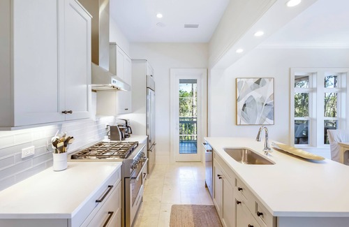 Miramar Beach House | "Seathistle Lodge" Inspiration in Sandestin, Golf Course, Golf Cart, Beach