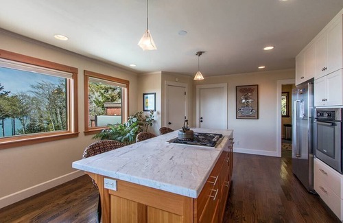 Trinidad House | Seawood Vista - Ocean & Redwood Views w/Hot Tub!