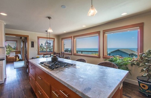 Trinidad House | Seawood Vista - Ocean & Redwood Views w/Hot Tub!