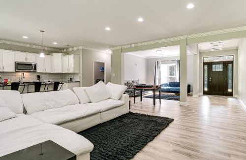 Bennett House | Secluded 18-Acre Retreat in Staley with Game Room