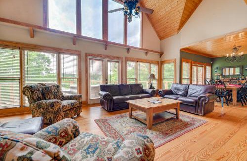 Wedowee House | Secluded Cove and Fire Pit Lake Wedowee Getaway