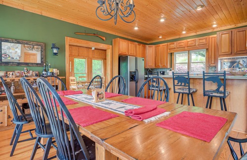 Wedowee House | Secluded Cove & Fire Pit: Lake Wedowee Getaway