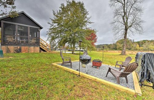 Morganton House | Secluded Morganton Tiny Home with Grills!