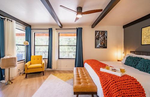 Three Rivers Villa | Secluded Mtn Top Family Haven w/Views Spa & Arcade