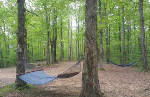 Caddo Gap Cabin | Secluded River Cabin Retreat with Outdoor Bathhouse and Kayaks