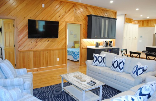 North Litchfield Beach House | Second row home with private swimming pool, screened porch & deck located at North Litchfield Beach.