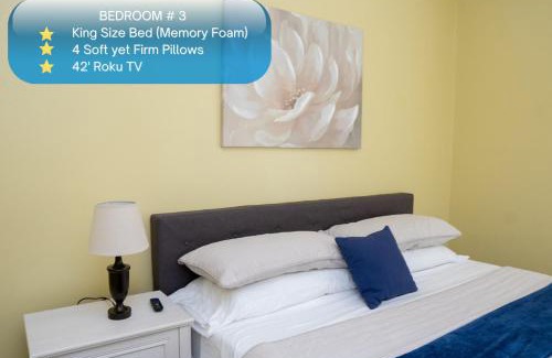 Kreole Apartment | Serene 3BR Apartment 4TVs Free Wi-Fi & Parking -E-