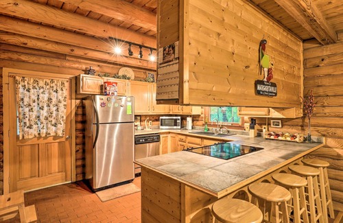 Brevard Cabin | Serene Brevard Cabin ~ 7 Miles to State Forest!