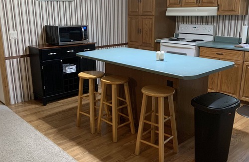 Sycamore House | Serene Getaway nestled in country, 4 bedroom 2 bath. Covered patio cooking area.