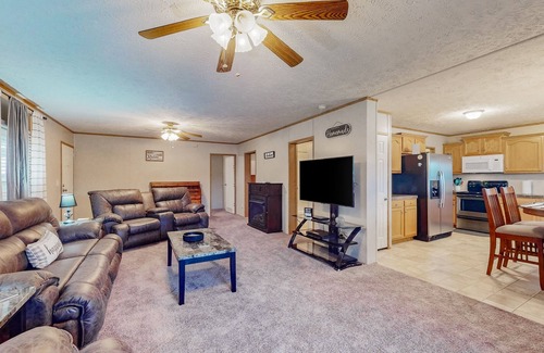 Delta House | Serene Lakeside Home with lake access access and fire pit