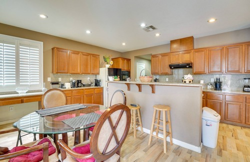 Spring Valley House | Serene Las Vegas Home w/Heated Pool: Near Strip!