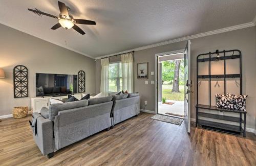 Boys Ranch House | Serene Live Oak Home with Fire Pit by River and SOSMP!