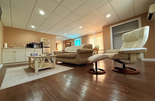 Grant Apartment | Serene Stay Steps from the River, Private Unit, Quiet Escape