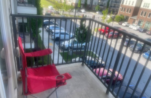 Northlake Apartment | Serene-studio apartment with fitness room and terrace in delightful Tucker.