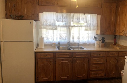 Greenwood House | Serenity House: 4 or 5 bedrooms, large patio, parking for work vehicles.