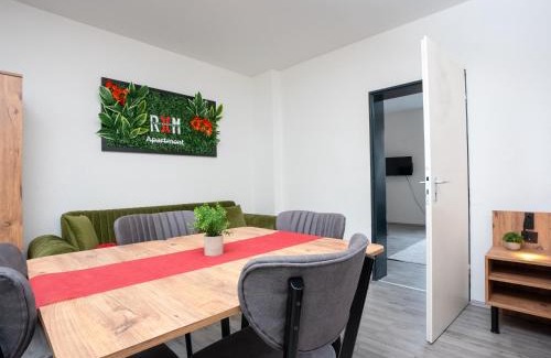 Westerholt Apartment | Serviceroom24 - Apartment 2 in Herten WLAN - Smart-TV - 24-7 Check-in und Küche
