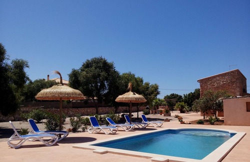Ses Salines Cottage | Ses Salines: APARTMENT RURAL MALLORCAN FINCA WITH POOL AND 5 MINUTES FROM THE BEACH TRENC. SES SALINES.