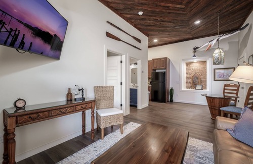 Cedar Key Apartment | Ship Style Luxury Downtown, Boat Trailer Parking!