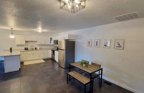 Kellogg Condo | SilverStrike Condos Unit 3 Relaxing porch, central location, washer/dryer.