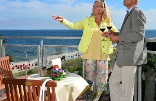 Koelpinsee House | Single Room with Sea View and Roof Terrace - Strandhotel Seerose Kölpinsee