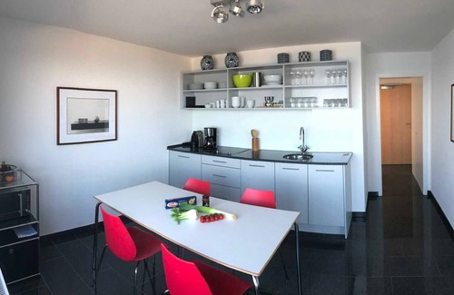 Helgoland Apartment | Sino Suite, 2. OG, balcony seafront, - Dünenblick Apartments