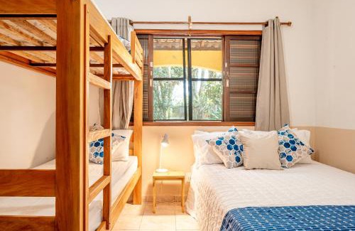 Guararema House | Sitio só Alegria com roupas de cama e banho