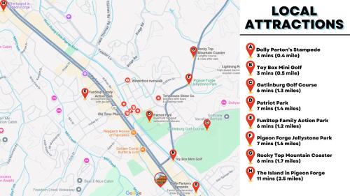 Pigeon Forge House | Skyburst - Relax & Play! Pool, Hot Tub, Games & Theater Room