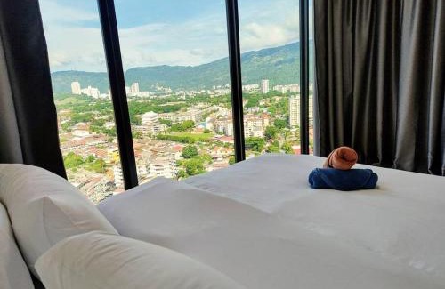 George Town Apartment | SkyPool 2Br 8pax Premium Suites Beacon Georgetown Penang