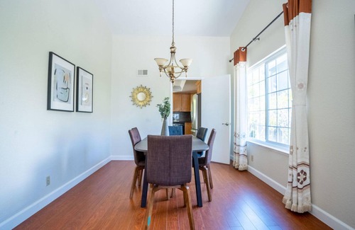 Foster City House | Sleek Foster City 4BR w/Backyard, close to Parks & Shops, by Blueground