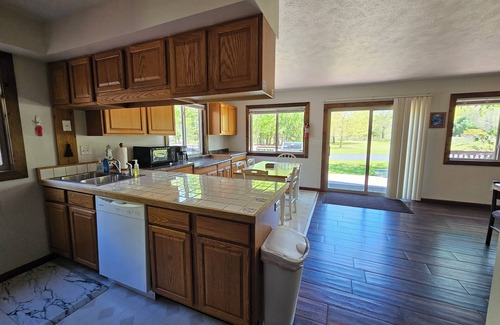 Silver Lake House | Sleeps 18! Heated pool and lake access.