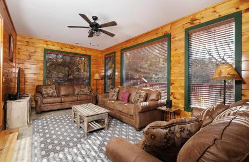 Sevierville House | Sleeps 22, mountain view, game room, pet friendly!