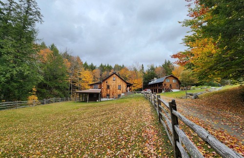 Wardsboro House | Sleeps 30! 2 Cabins, 10 Bedrooms, 3 Kitchens, Hot Tub, Fireplaces, Game Rooms