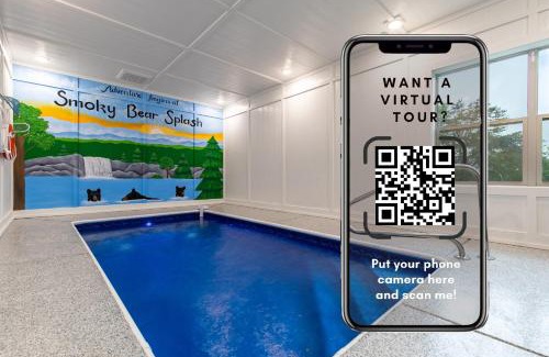 Pigeon Forge House | Smoky Bear Splash Top Rated Private Pool Cabin with Hot Tub, Mtn Views, Arcade Games, Excellent Location