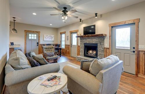 Andrews House | Smoky Mountain Cabin Rental Game Room, Fire Pit!