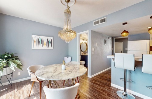 Glendale Apartment | Snowbird-Friendly Condo with Patio Access, Central AC, Free WiFi - Dogs Welcome