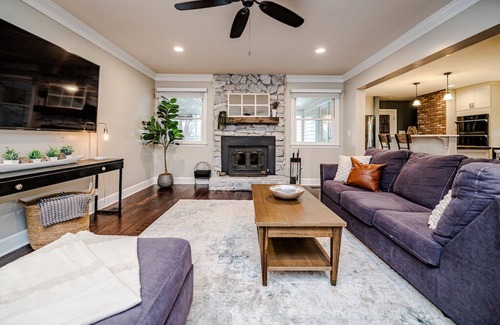 Southern Pines House | SoPi Home With a Relaxing Pool and Fire Pit