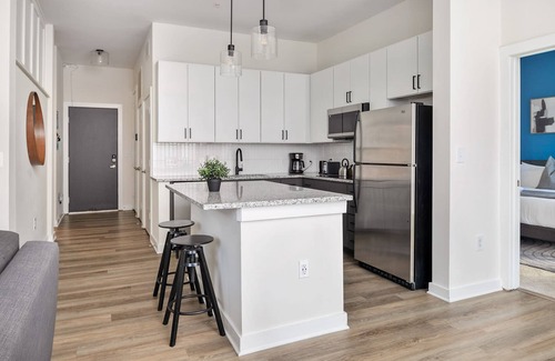 First Ward Apartment | Spacious 2BD With Private Balcony and Free Parking