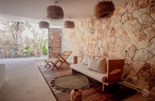 Tulum Apartment | Spacious 2BR apt · Wide balcony w/tub & Yoga deck