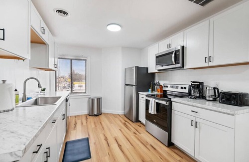 Friendship Apartment | Spacious 3 BR Suite w/Office! Central + Parking