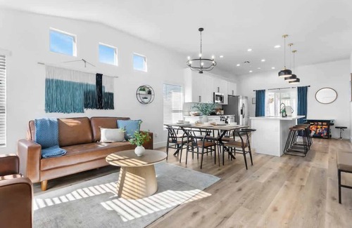 North Las Vegas House | Spacious 4BR Home - Pool Getaway with Arcade Fun!